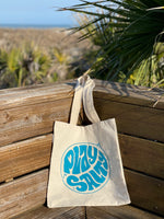 RETRO Organic Tote Bag - PLAY SALTY 