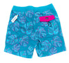SEA GREEN MONSTERA LEAF Repreve Recycled Performance Boardshorts - PLAY SALTY 
