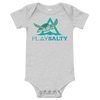 SAVE THE TURTLES Eco-Friendly, Unisex Baby Onesie - PLAY SALTY 
