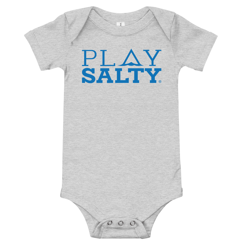 PLAY SALTY Eco-Friendly, Unisex Baby Onesie - PLAY SALTY 