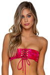 Rio Sands Bandeau Reversible Tie Dye Bikini Top - PLAY SALTY 