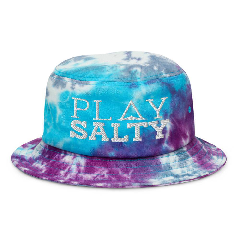 PLAY SALTY Tie Dye Bucket Hat - PLAY SALTY 