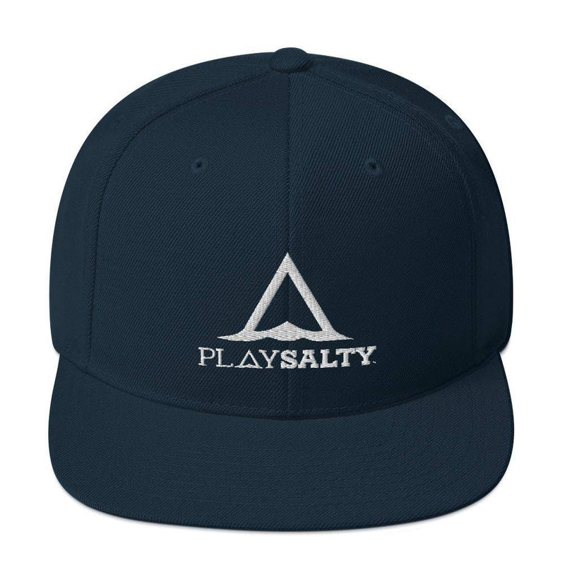 Embroidered ∆PS Snapback Hat - PLAY SALTY 