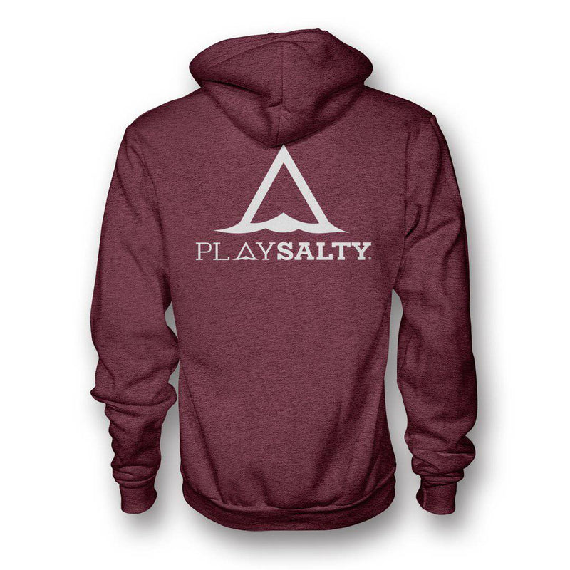 SIGNATURE Organic Cotton / Recycled Polyester Zip^ Hoodie - PLAY SALTY 
