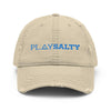 PLAY SALTY Distressed Dad Hat - PLAY SALTY 