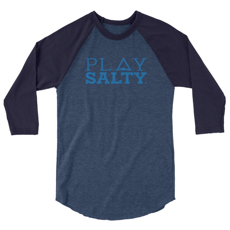 PLAY SALTY 3/4 Sleeve Tee - PLAY SALTY 