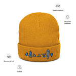 OCEAN LOVERS Recycled cuffed beanie - PLAY SALTY 