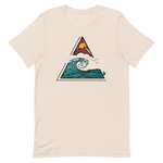 AS ABOVE ∆ SO BELOW Eco Tee (w/o back design) - PLAY SALTY 