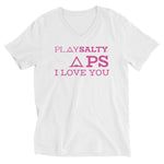 PS I LOVE YOU Eco V-Neck - PLAY SALTY 