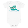 SAVE THE TURTLES Eco-Friendly, Unisex Baby Onesie - PLAY SALTY 