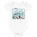 Shark Dive Eco Baby Onesie - PLAY SALTY 