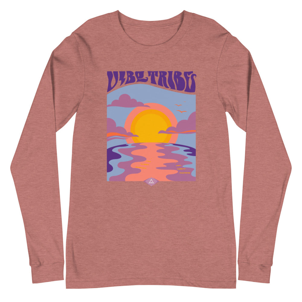 VIBE TRIBE Long Sleeve Tee - PLAY SALTY 
