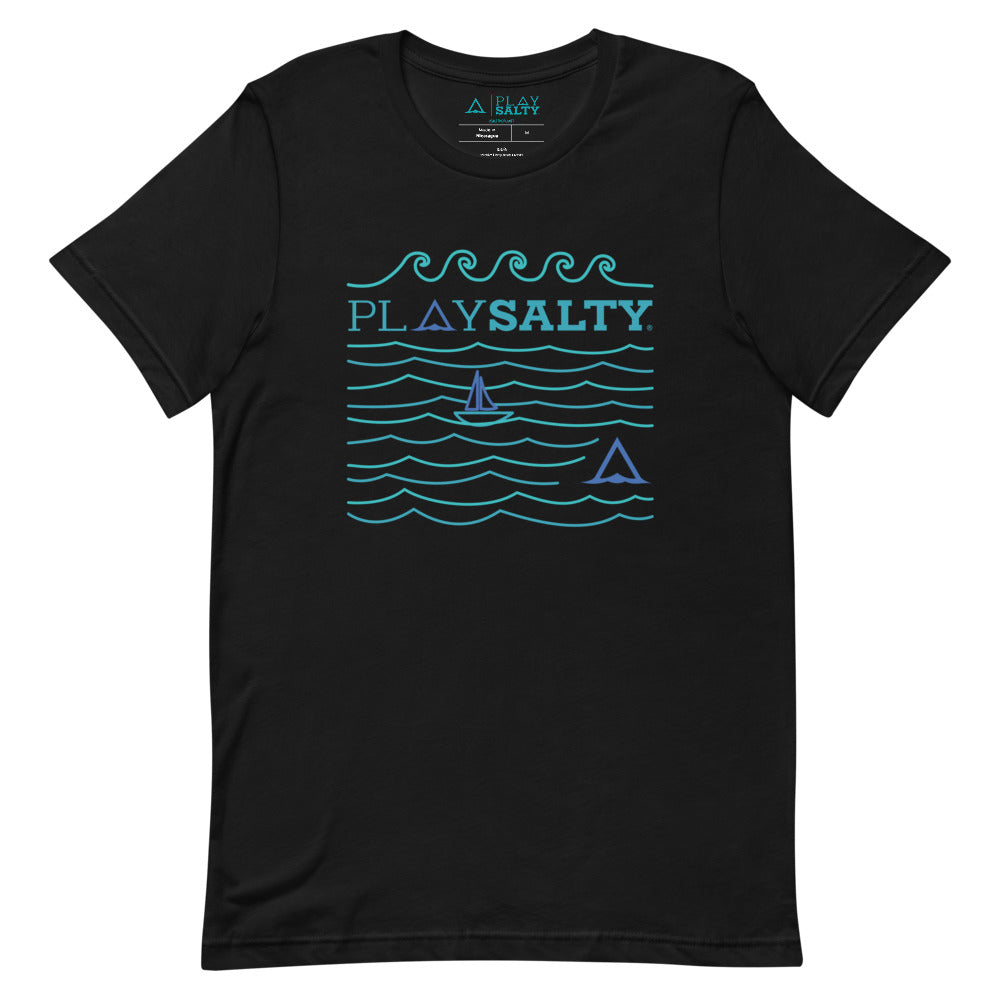 WAVE~RIPPLE~SAIL Tee - PLAY SALTY 