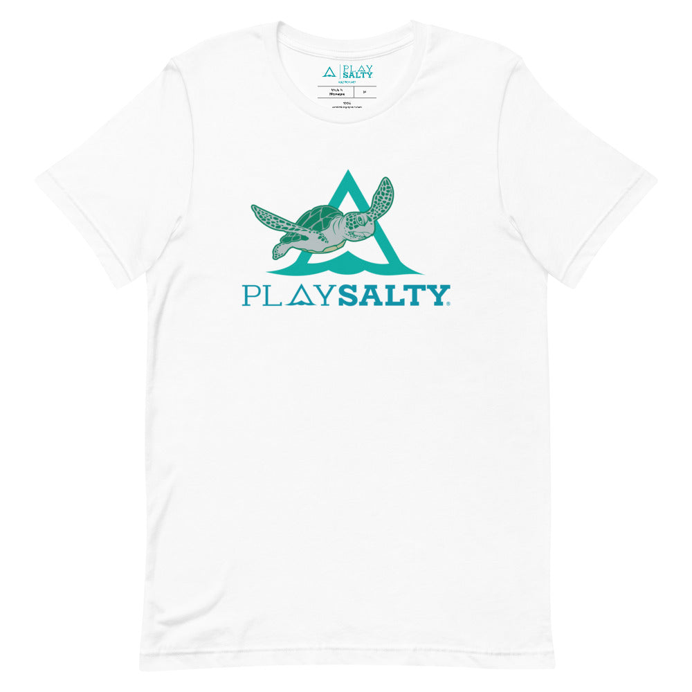 SAVE THE TURTLES Eco Tee - PLAY SALTY 