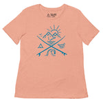 FAMILY CREST Eco Relaxed Tri-Blend Tee - PLAY SALTY 